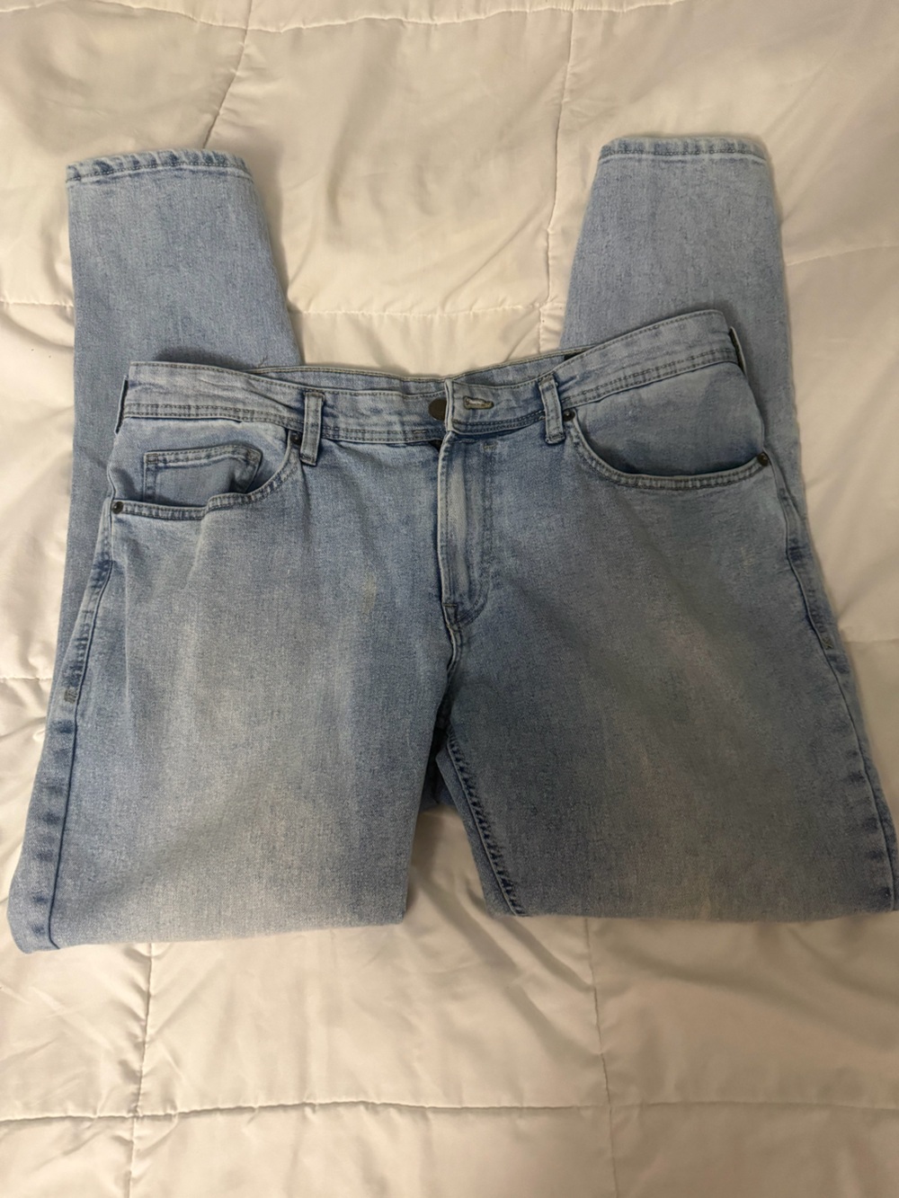Light Wash Men’s Jeans - skinny jeans 34x30